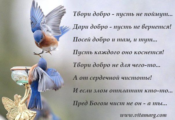 Стих твори добро другим во благо Стих твори добро другим во благо