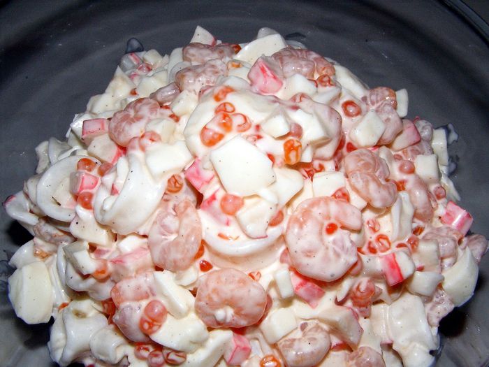 Вкусные новогодние салаты Вкусные новогодние салаты
