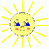 Солнце, солнышко смайлик