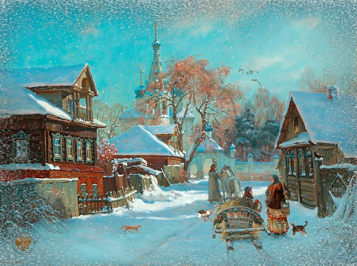 Романтика зимнего Подмосковья~Зима картинки
