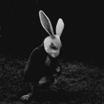 Аватар Белый Кролик / The White Rabbit достает часы с кармана из фильма Алиса в Стране чудес / Alice’s Adventures in Wonderland