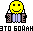 Смайлики с плакатами