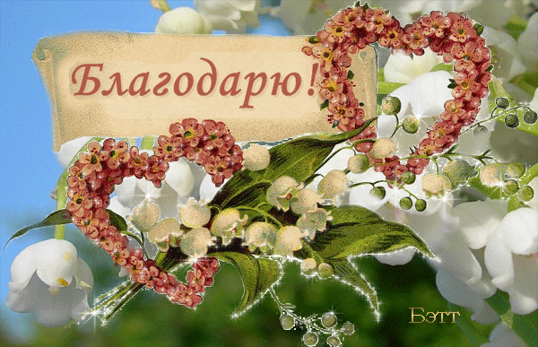 Благодарю от всего сердца~Благодарю