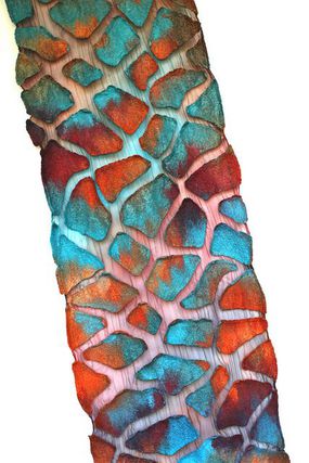 Nuno Felted Scarf Wrap by FeltedPleasure, via Flickr